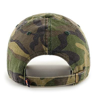 Men's '47 Camo Auburn Tigers Clean Up Core Adjustable Hat