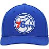 Men's Mitchell & Ness Royal Philadelphia 76ers Ground Stretch Snapback Hat
