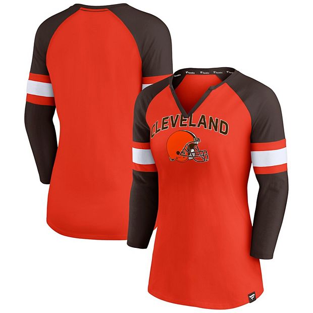 cleveland browns orange long sleeve shirt