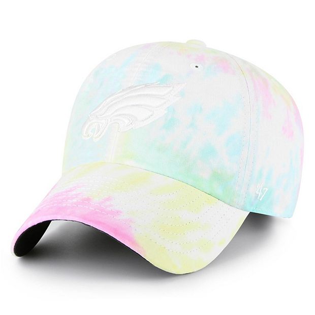 Women's '47 Philadelphia Eagles Tie-Dye Clean Up Adjustable Hat