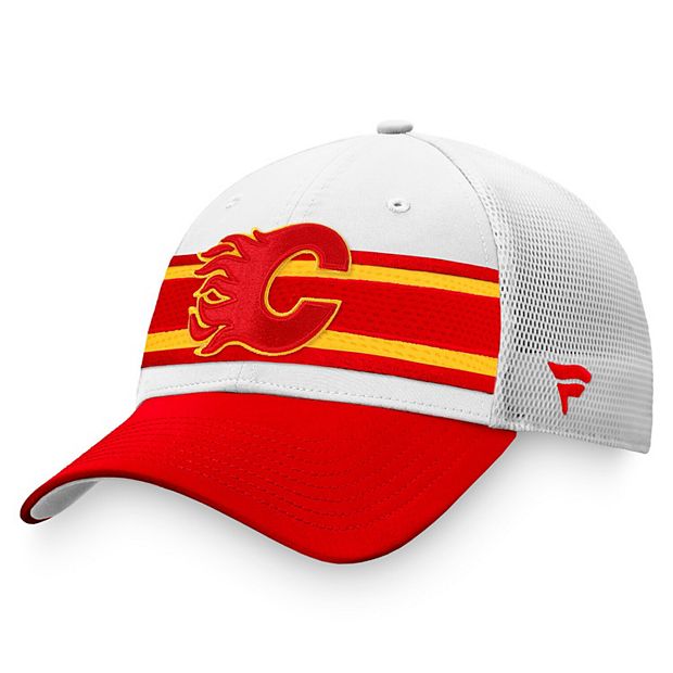 Calgary Flames Hat: Red Strapback Dad Hat