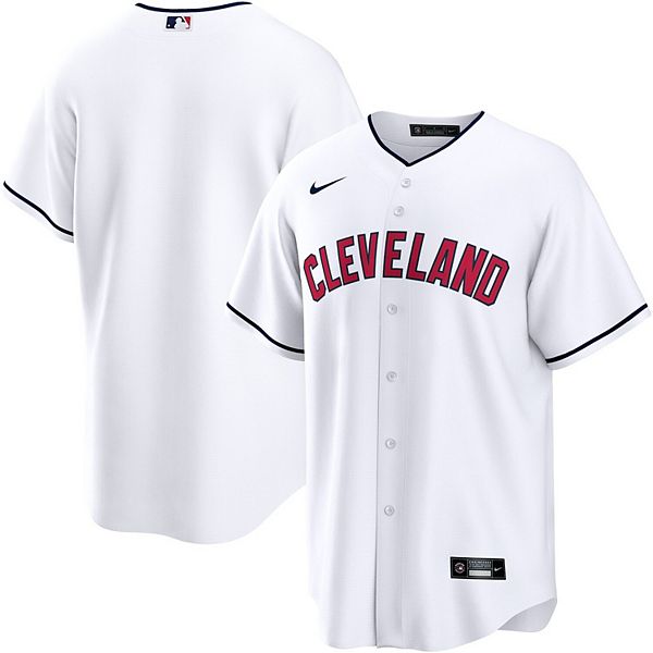 Men's Nike White Cleveland Indians Alternate Replica Team Jersey