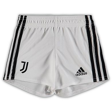 Infant adidas White/Black Juventus 2021/22 Home Replica Kit