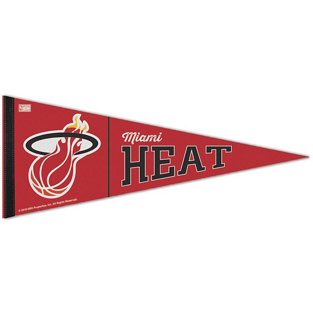 WinCraft Miami Heat Pennant Full Size 12 x 30