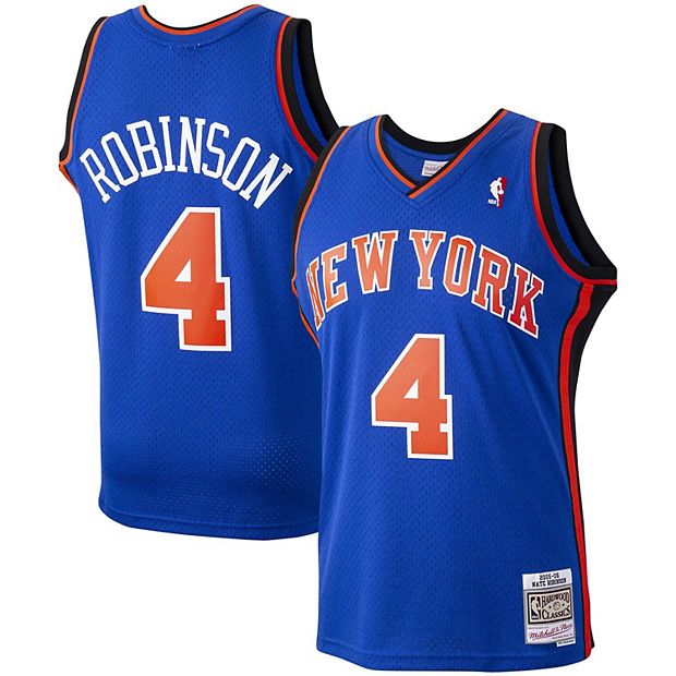 Mitchell & Ness Men's New York Knicks Nate Robinson 2005-06 Swingman Royal Blue Jersey