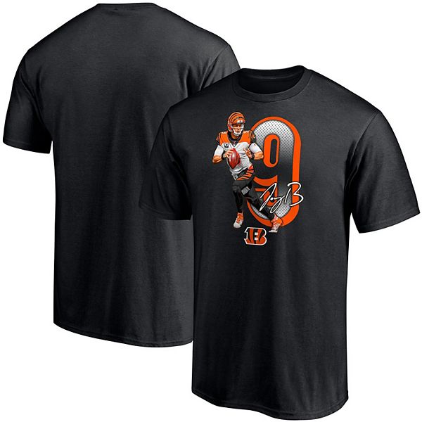 Men's Fanatics Branded Joe Burrow Black Cincinnati Bengals