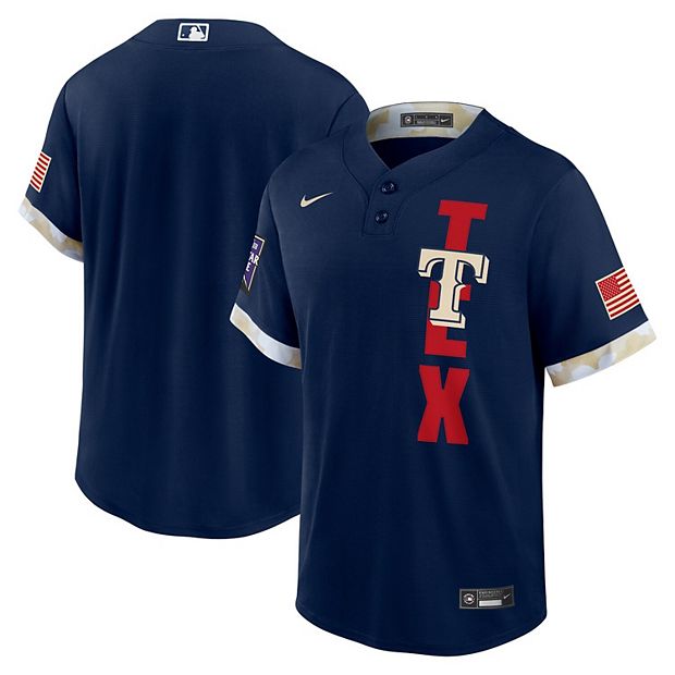 Nike Men's Texas Rangers Official Replica Jersey