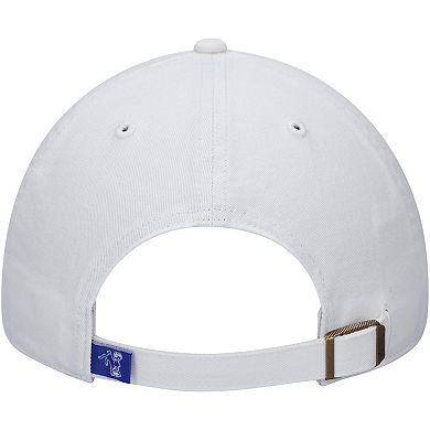 Men's '47 White Indianapolis Colts Clean Up Legacy Adjustable Hat