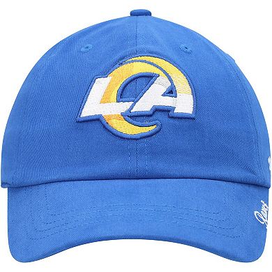 Women's '47 Royal Los Angeles Rams Miata Clean Up Primary Adjustable Hat