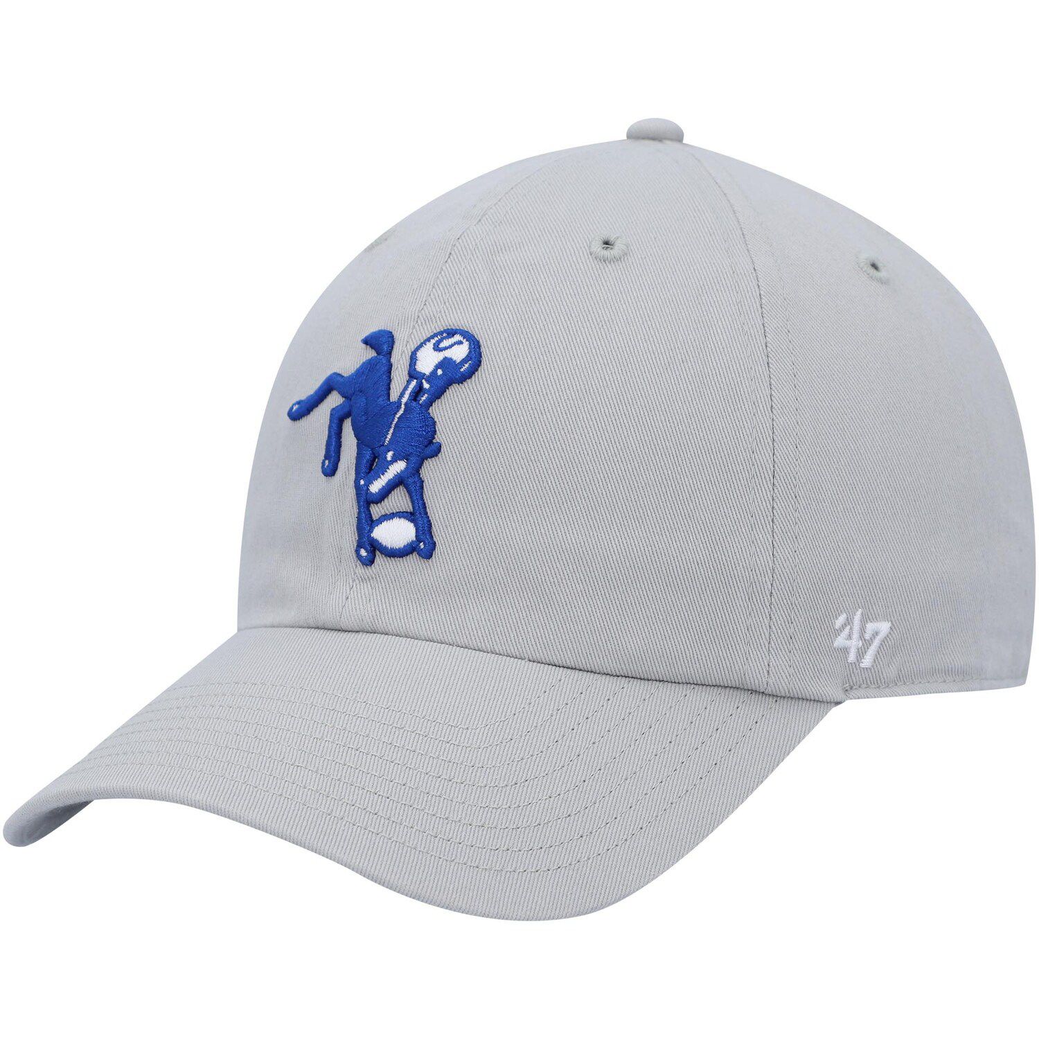 Men's New Era White Indianapolis Colts Omaha Historic Logo 59FIFTY