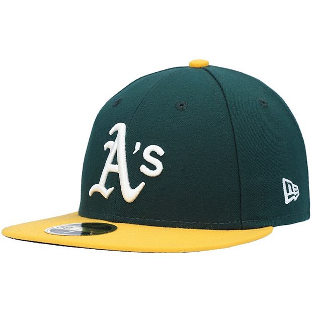 New Era Oakland Athletics Home Performance Fitted Hat (Green) 7 1/2