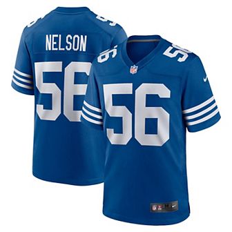 Men's Nike Quenton Nelson Royal Indianapolis Colts Alternate Game Jersey