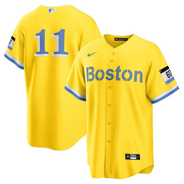 Nike Women's Boston Red Sox Gold 2021 City Connect Replica Baseball Jersey