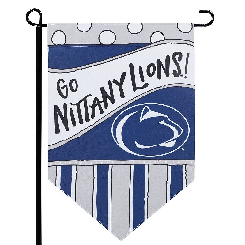Penn State Nittany Lions 12 x 18 Dots & Stripes Double-Sided Flag, Mult