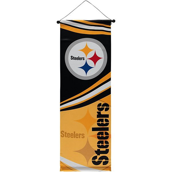 Evergreen Pittsburgh Steelers Dowel Banner