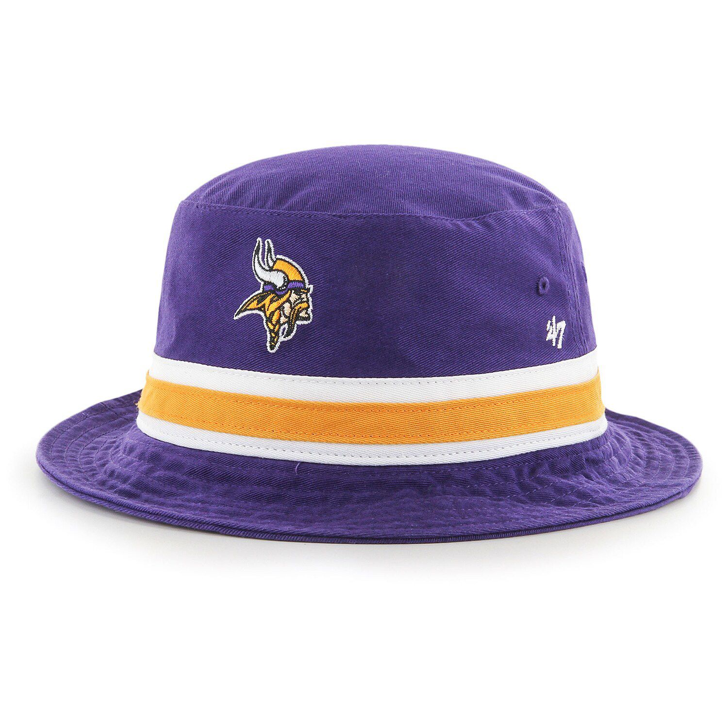 Minnesota Vikings 47 Brand Five Point Adjustable Hat One Size Purple