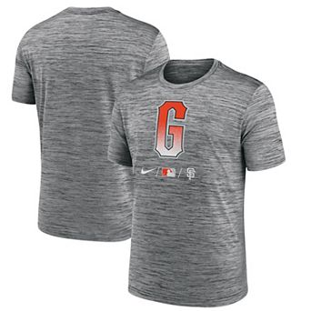 Men's Nike Anthracite San Francisco Giants 2021 City Connect Practice T-Shirt