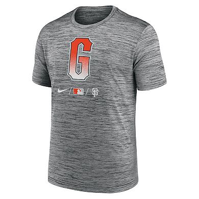 Men's Nike Anthracite San Francisco Giants City Connect Practice T-Shirt