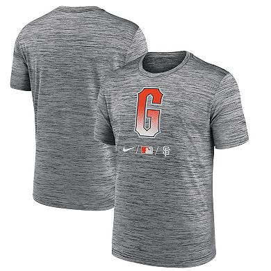 Men's Nike Anthracite San Francisco Giants City Connect Practice T-Shirt