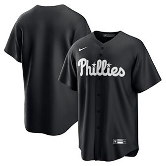 Men's Nike Black Philadelphia Phillies Lights Out Replica Jersey