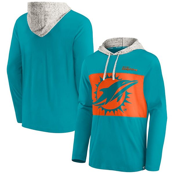 Miami Dolphins Men's Hoodie Pullover Casual Long Sleeve Hooded Sweatshirt  Gift