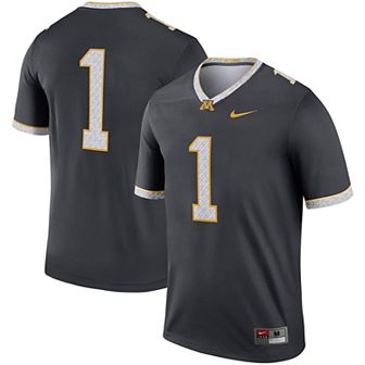 Men's Nike Gray #1 Minnesota Golden Gophers Legend Alternate Jersey