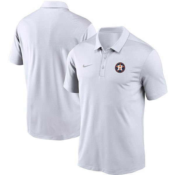 Men's Nike White Houston Astros Primary Logo Franchise Performance Polo