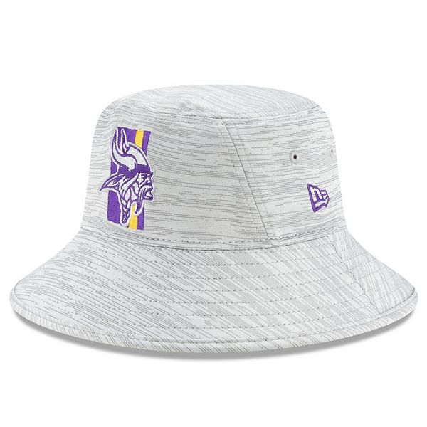 New Era Minnesota Vikings Bucket Hat Cap Gray Size S/M