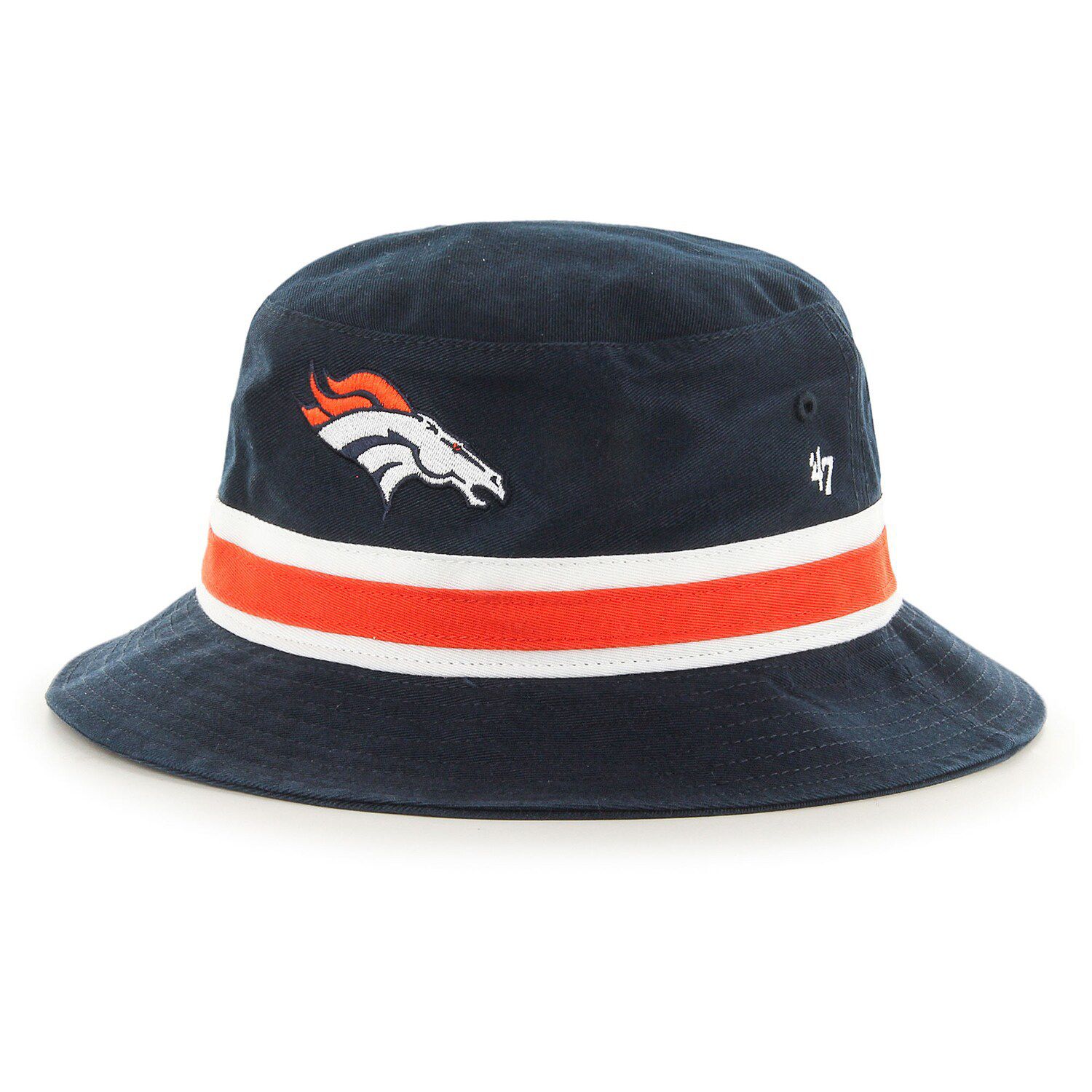 47 Brand Gray Denver Broncos Highline Cuffed Knit Hat for Men