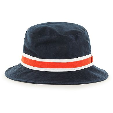 Men's '47 Navy Denver Broncos Striped Bucket Hat
