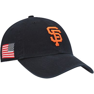 Men's '47 Black San Francisco Giants Heritage Clean Up Adjustable Hat