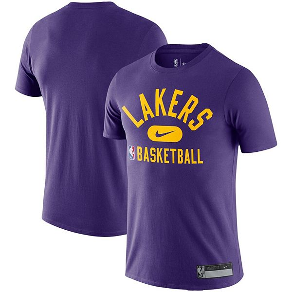 Men's Nike Black Los Angeles Lakers On-Court Practice Legend Performance -  T-Shirt