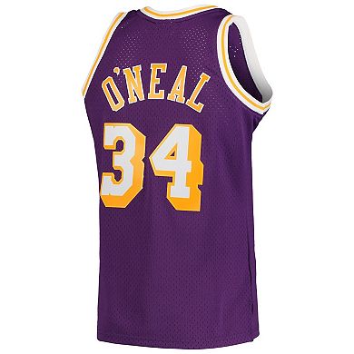 Maillot Lakers Shaquille O'Neal Signé - Saison 1996-97 - Mitchell & Ness Swingman - Authentifié