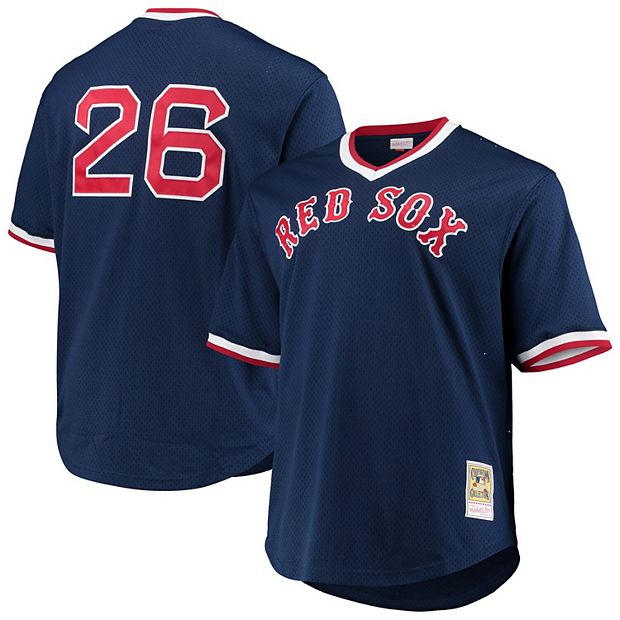 Men's Mitchell & Ness Wade Boggs Navy Boston Red Sox Big & Tall