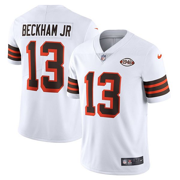 Odell Beckham Jr. Cleveland Browns 13 White Vapor Limited Jersey