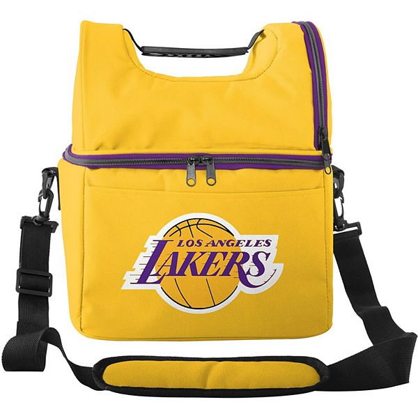Two 2 2019 Los Angeles Lakers SGA Lunch Box/Lunch Pail 4/4/19 VS GS Warriors 