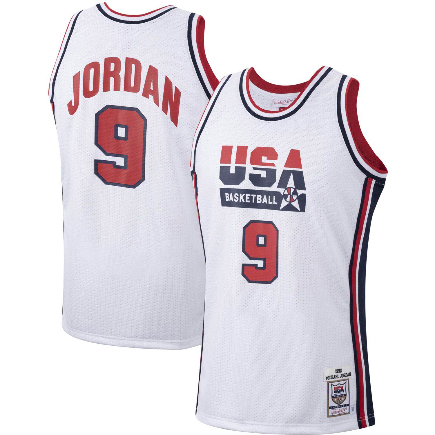 Mitchell & Ness Men's 1992 Chicago Bulls Michael Jordan White