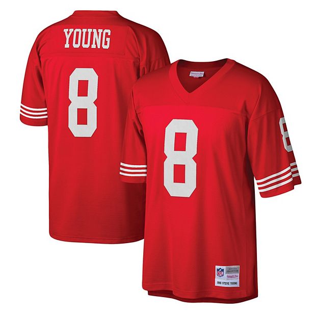 Youth Mitchell & Ness Black San Francisco 49ers Big Face Pullover Hoodie