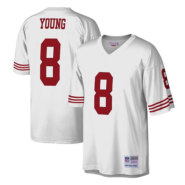 San Francisco 49ers Men's Jersey Mitchell & Ness #8 Steve Young 1994 A –  THE 4TH QUARTER