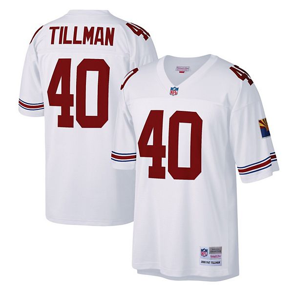 Men's Mitchell & Ness Pat Tillman White Arizona Cardinals Legacy Replica  Jersey