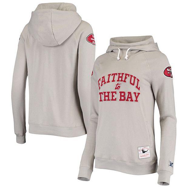 Women's Heather Gray San Francisco 49ers Faithful To The Bay T-Shirt