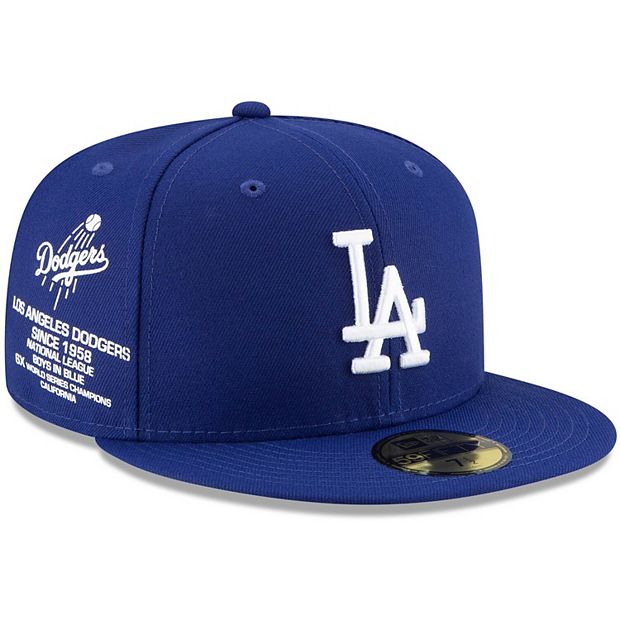 Men's Los Angeles Dodgers New Era Royal League 9FORTY Adjustable Hat