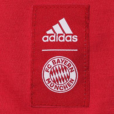 Men's adidas Red Bayern Munich Club Crest T-Shirt