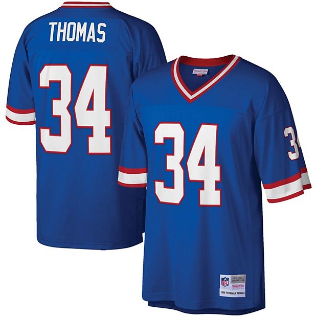 Men's Mitchell & Ness Thurman Thomas Royal Buffalo Bills Legacy Replica  Jersey