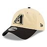 Men's New Era Gold/Black Arizona Diamondbacks 2021 City Connect 9TWENTY Adjustable Hat