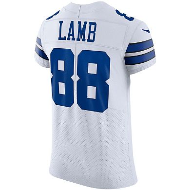 Men's Nike CeeDee Lamb White Dallas Cowboys Vapor Elite Jersey