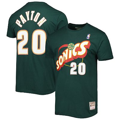 Men's Mitchell & Ness Gary Payton Green Seattle SuperSonics