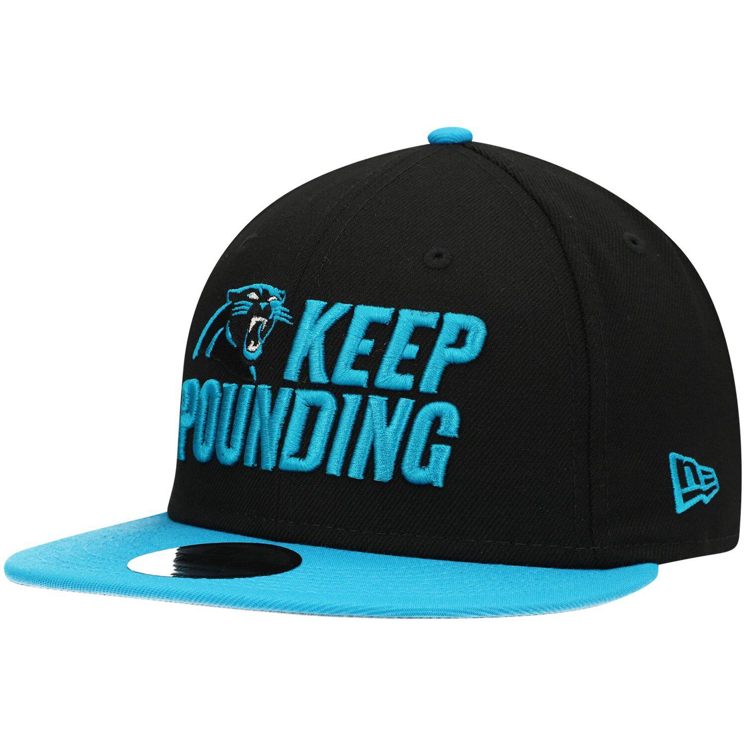 Men's New Era Blue Carolina Panthers Heritage Banner 9FIFTY