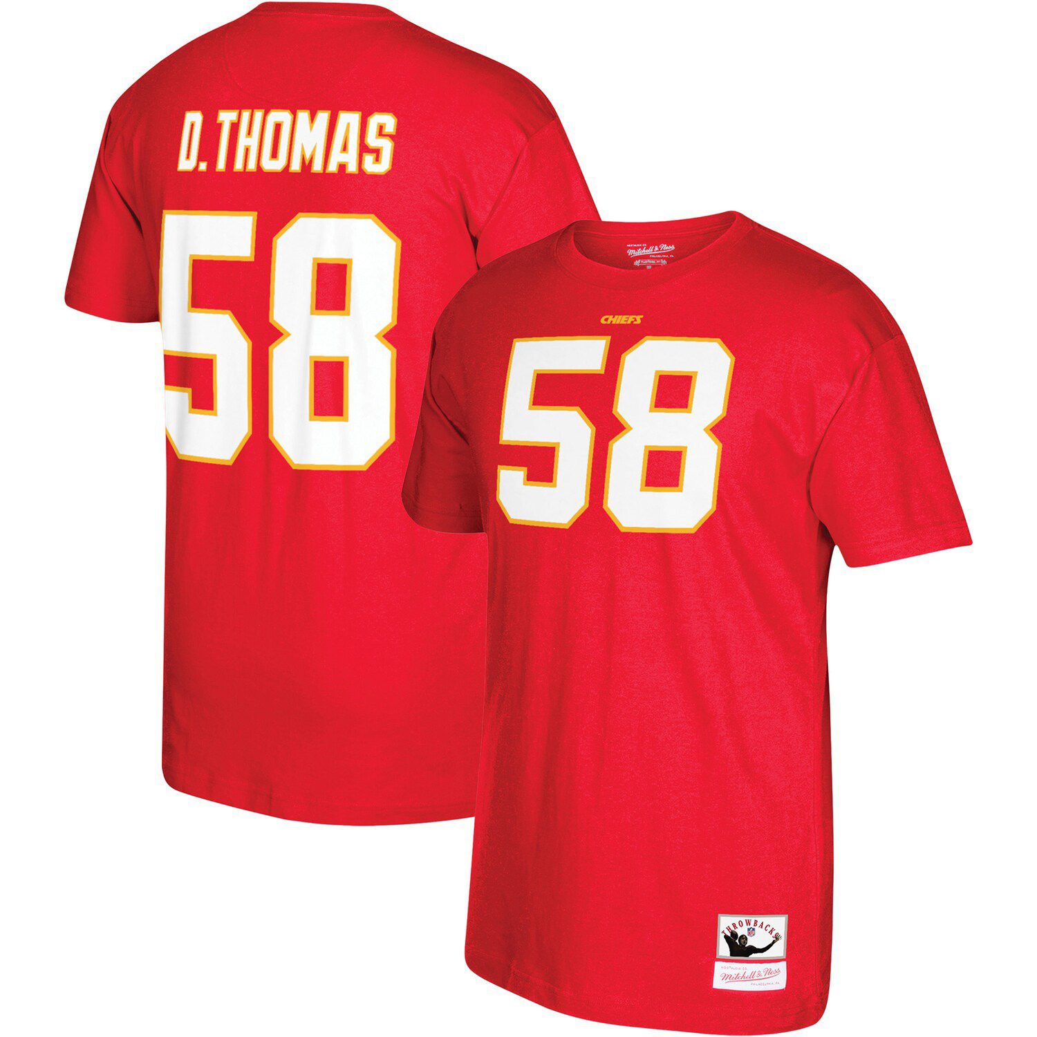 derrick thomas jersey signed