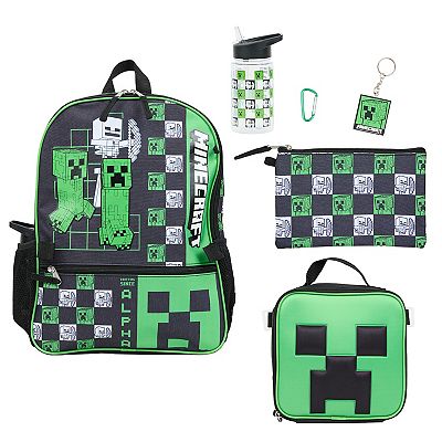 Minecraft Backpack Piece Backpack Set MINECRAFT Piece Backpack Set
